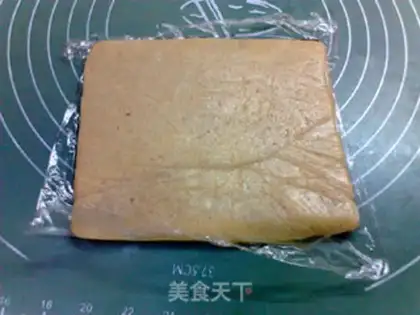 Make Tricoloured cookies step 16