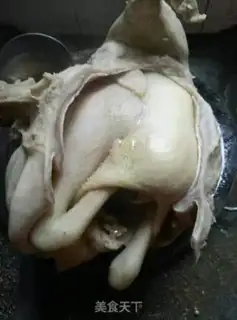 Make Piggy belly chicken step 2