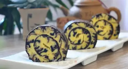 Make Coco-cool roll step 15