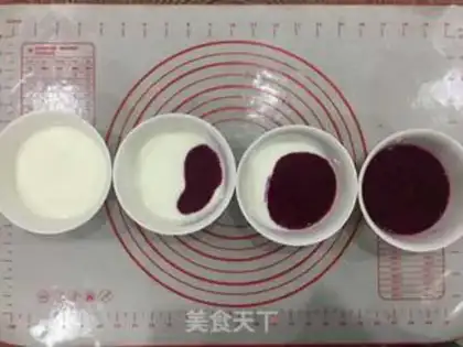Make Gradient yogurt step 3