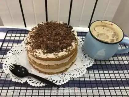 Make Mocha Cake step 16