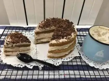Make Mocha Cake step 17