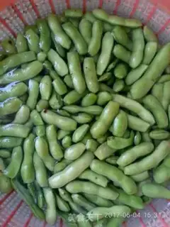 Make Salt-water beans step 1