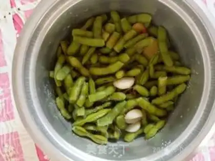 Make Salt-water beans step 4