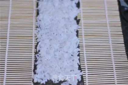 Make Flower sushi step 17