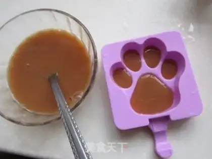Make Cherry yogurt ice cream step 3