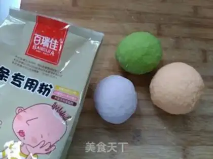Make Colored butterflies step 1