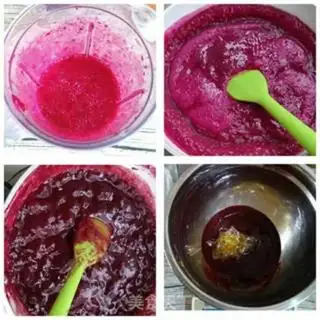 Make Watermelon cake step 1