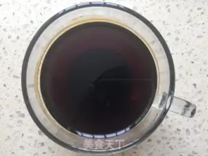 Make Black sesame coffee step 1