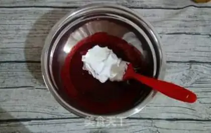 Make Watermelon cake step 3