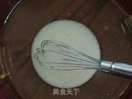 Make Spaghetti cake rolls step 1