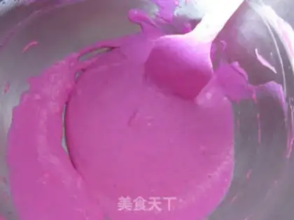 Make Flamingo ice cream step 7