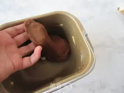 Make The chocolate bread step 2