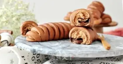 Make The chocolate bread step 8