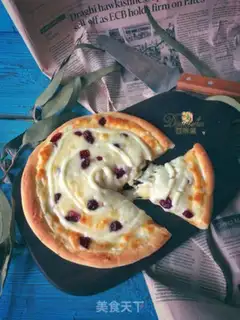 Make The durian cheese pizza step 9