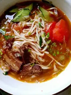 Make The leftovers are hot soup step 2