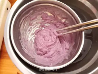 Make Romantic purple caramel Charlotte step 33