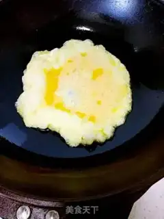Make Cowbread fried eggs step 2