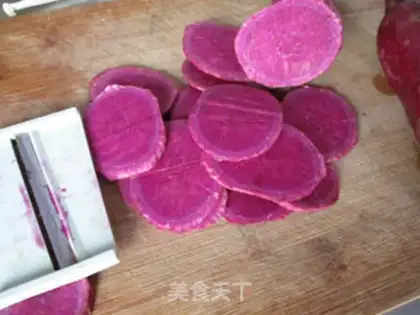 Make Chip chips and powder step 1