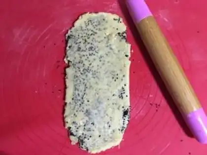 Make Black sesame muffin step 7