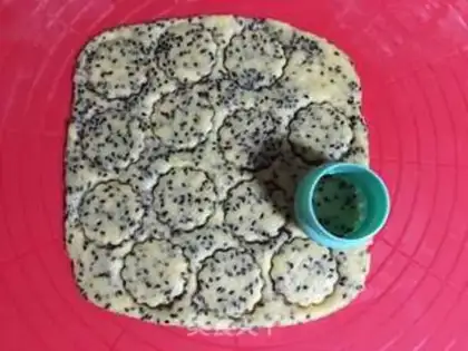 Make Black sesame muffin step 10