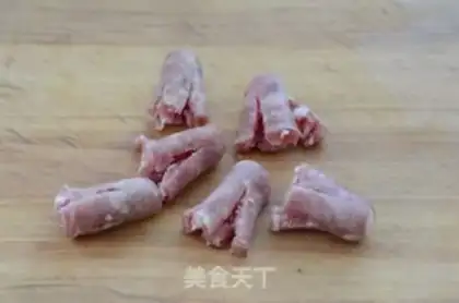 Make octopus sausage roasted potatoes step 1