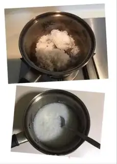 Make Rice cream toast step 0