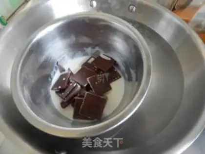 Make Double mousse cake step 2