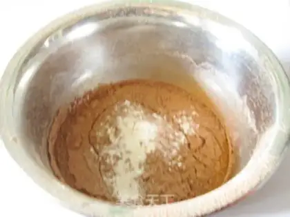 Make Chocolate donut cake step 3