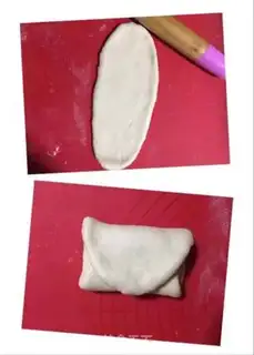 Make Rice cream toast step 6