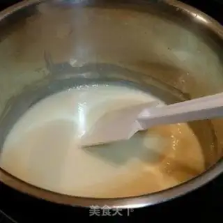 Make White chocolate mousse step 3