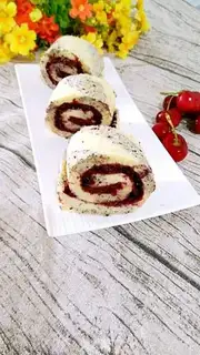 Make Blueberry rolls step 15