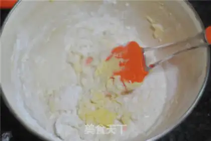 Make Vegetable juice rainbow donuts step 5