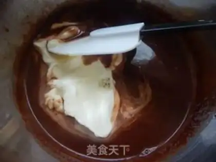 Make Double mousse cake step 10