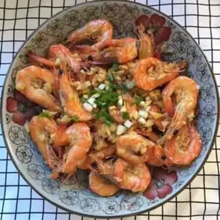 Make Garlic shrimp step 2