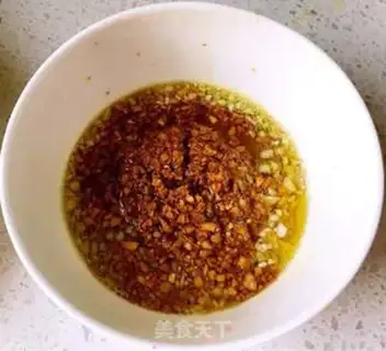 Make Garlic fan sap step 3