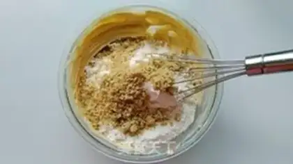 Make Peanut souffle step 6