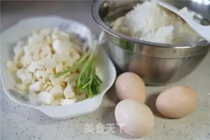 Make Pelican fried rice step 0