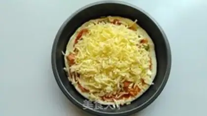 Make Chicken pizza step 9