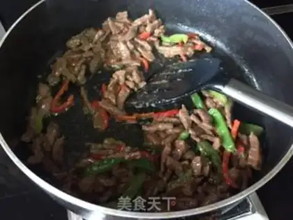 Make Beef hand noodles step 15
