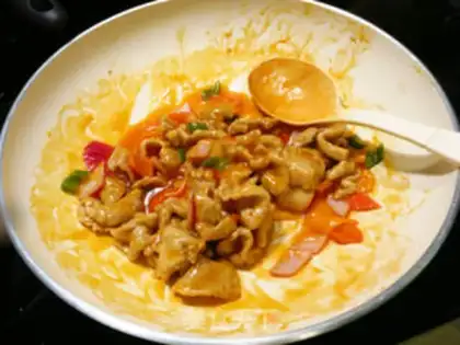 Make No-fried sweet acid step 7