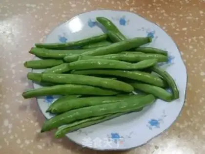 Make Tofu makes four season beans step 0