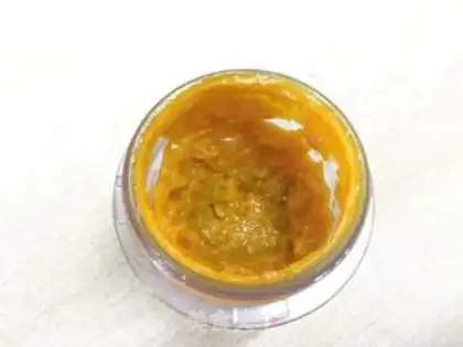 Make Pumpkin burger step 1