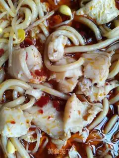 Make Fish noodles step 1
