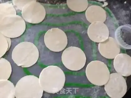 Make Fresh dumplings step 4