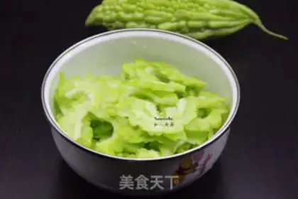 Make A cold, bitter melon step 5