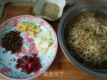Make Dry apricot mushroom step 4