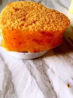 Make A cake with a heart step 2