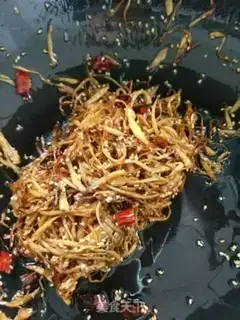 Make Dry apricot mushroom step 7