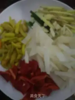 Make Spicy intestines step 3